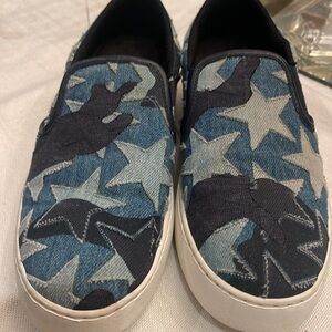 Valentino star denim sneaker size 38 1/2 hard to find !